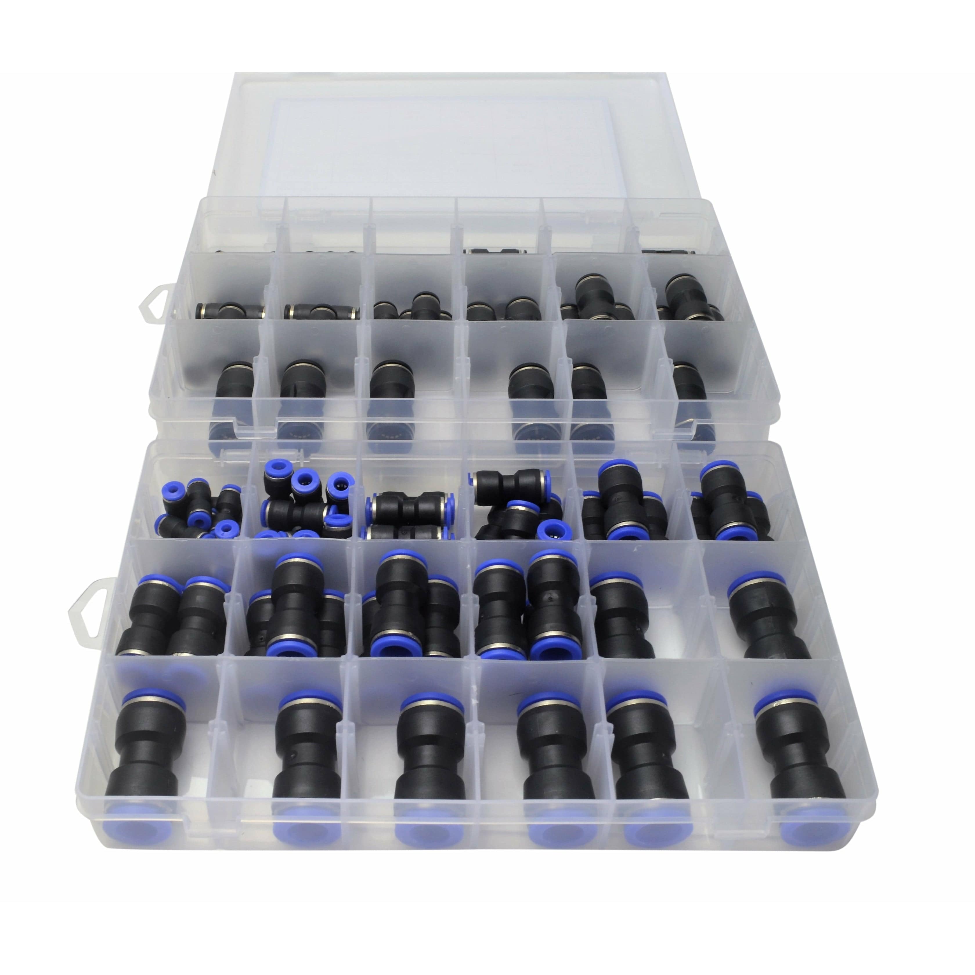 Twin Eagle Imports Quick Connect 50pc Imperial & 58 PC Metric Quick Connect Grab Kit Assortment