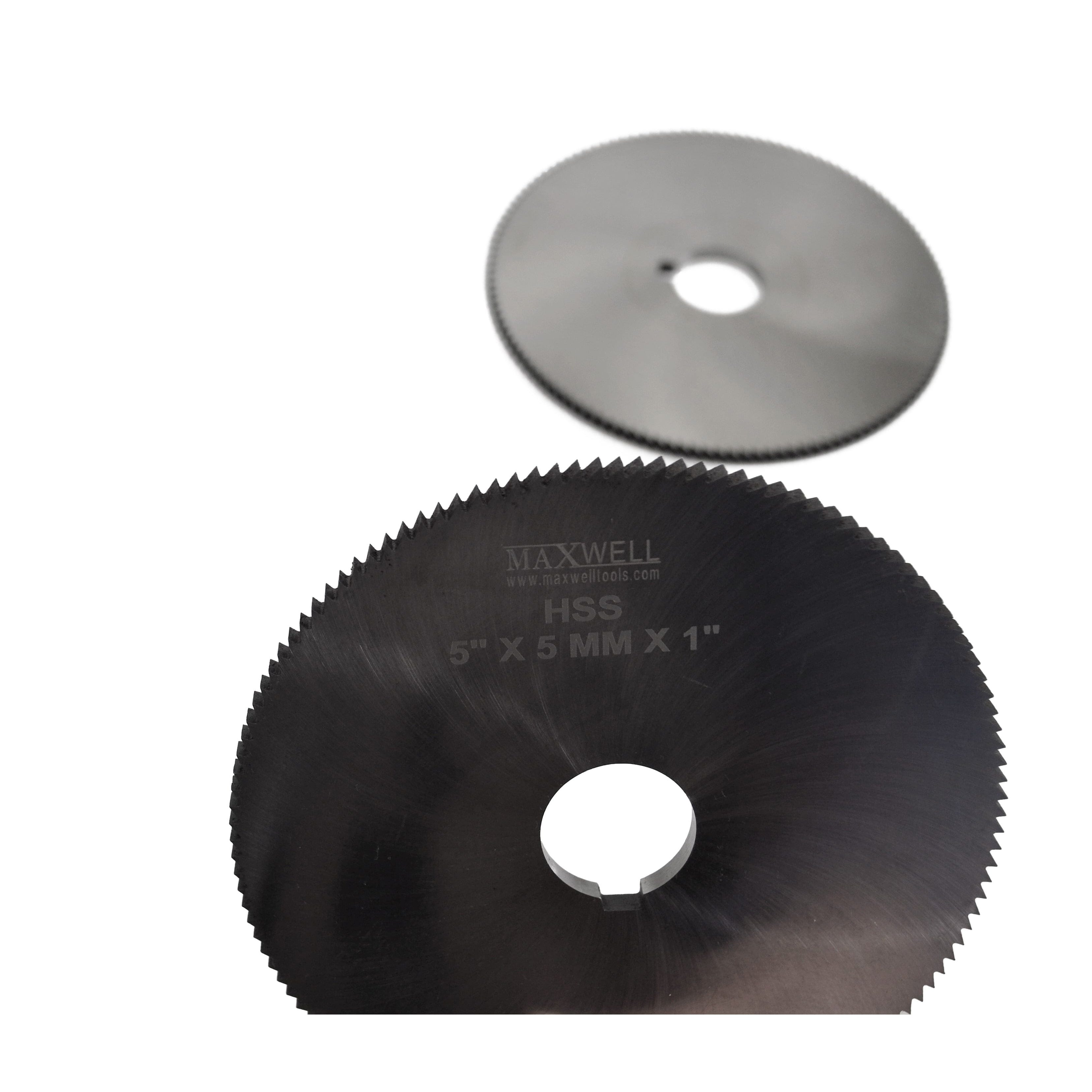 Twin Eagle Imports Slitting Saws Maxwell HSS Slitting Saw 5"x 5 MM x 1" bore