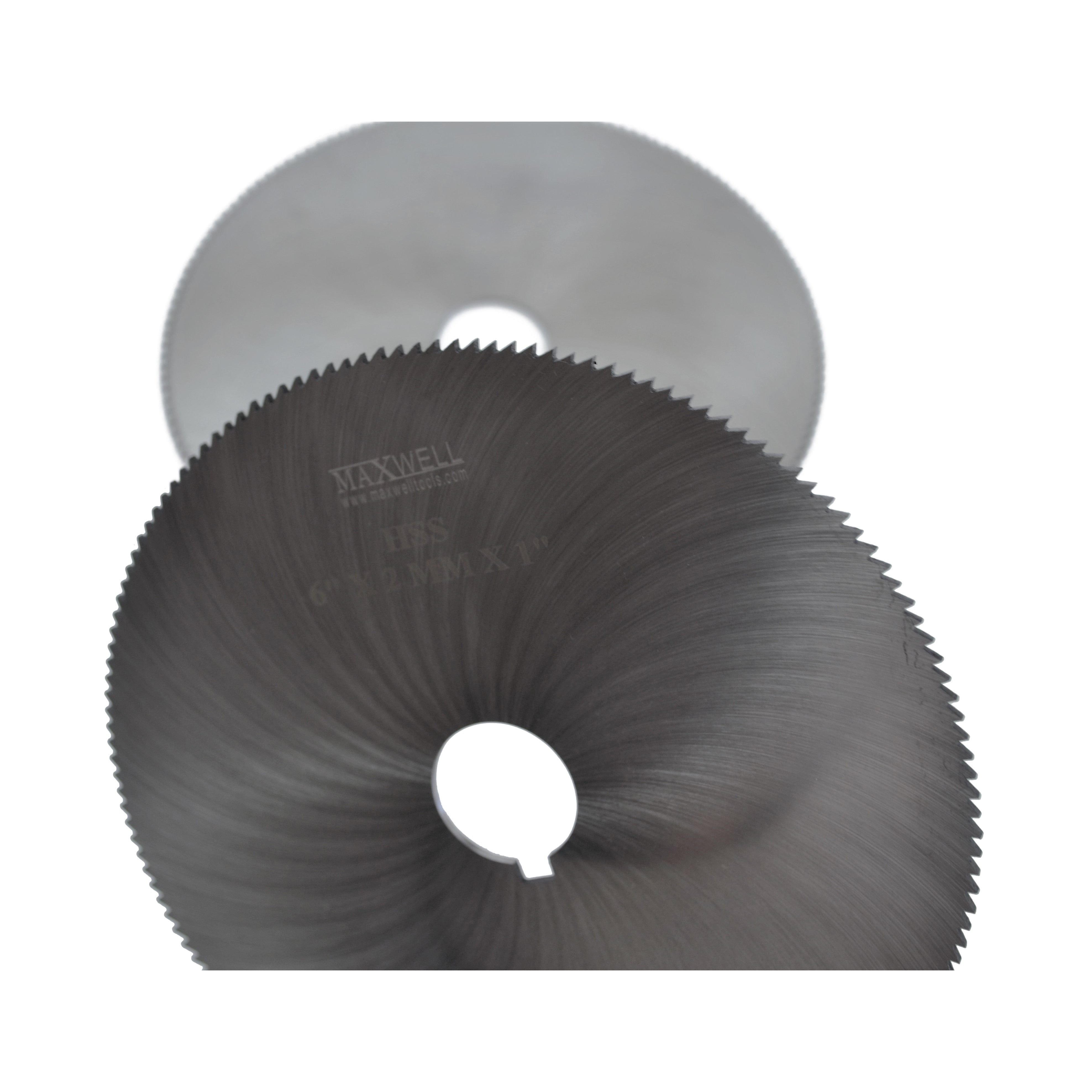 Twin Eagle Imports Slitting Saws Maxwell HSS Slitting Saw 6"x 2 MM x 1" bore