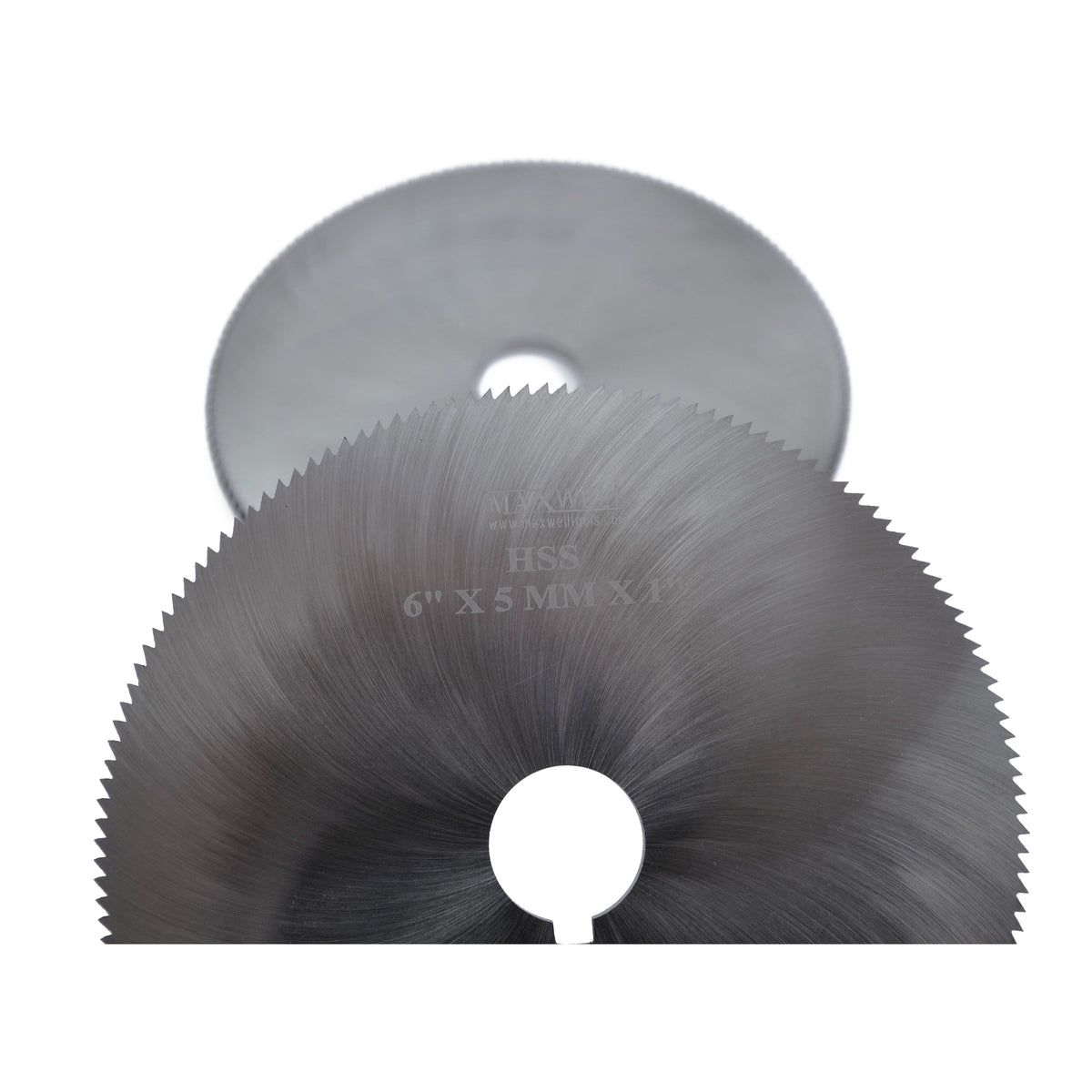 Twin Eagle Imports Slitting Saws Maxwell HSS Slitting Saw 6"x 5 MM x 1" bore