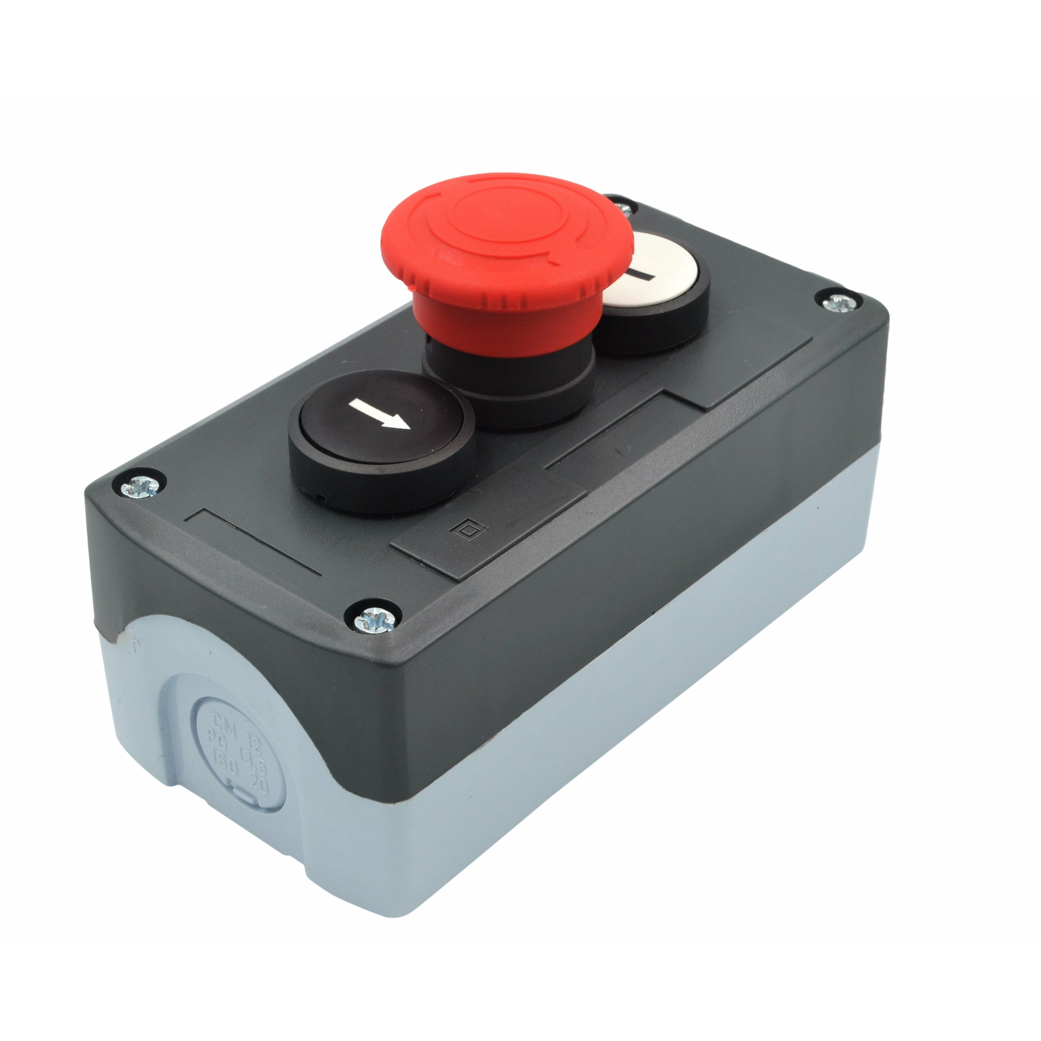 Twin Eagle Imports Switch XALD328 Three Pole Control Station NO/NC with plunger stop