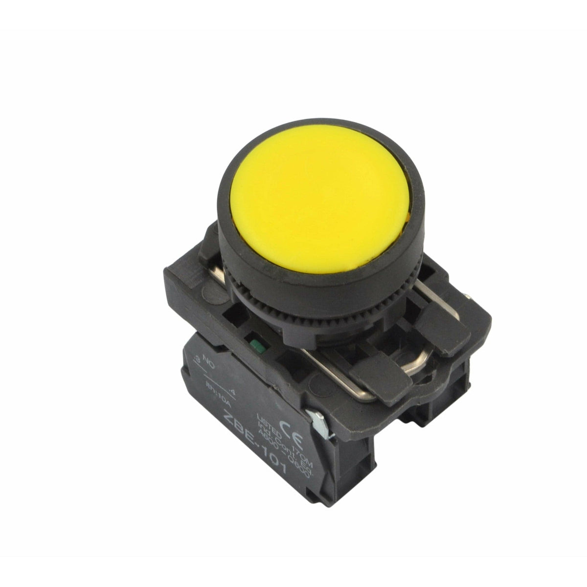 Twin Eagle Imports Switch XB5-AA55 Generic Yellow Panel Mount Switch