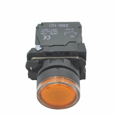 Twin Eagle Imports Switch XB5AW35B5 Generic Yellow LED Panel Mount Indicator Switch