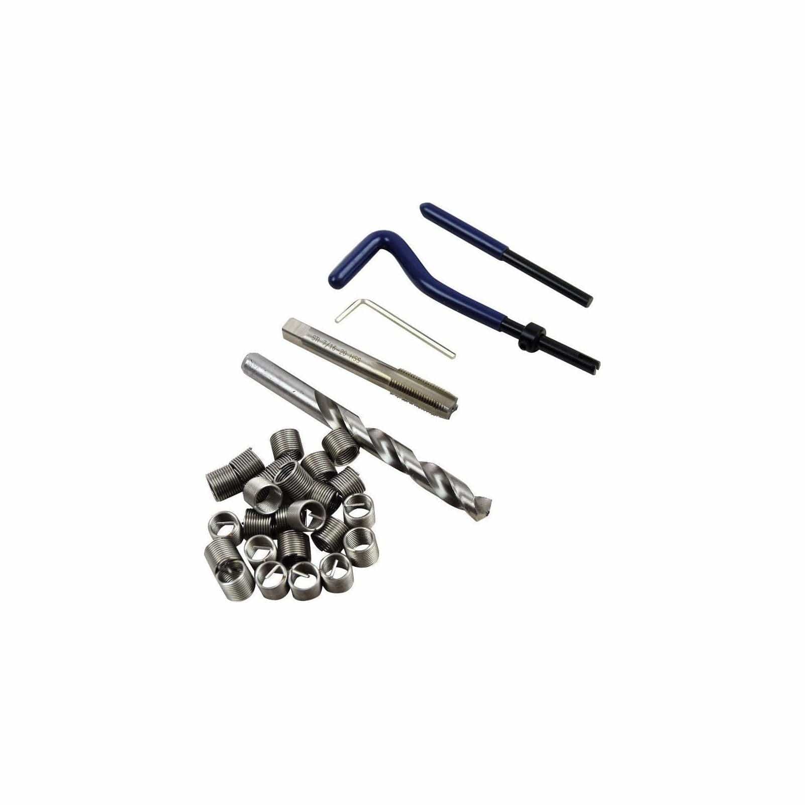 Twin Eagle Imports Thread Repair Imperial Helicoil Thread Repair Kit 7/16-20