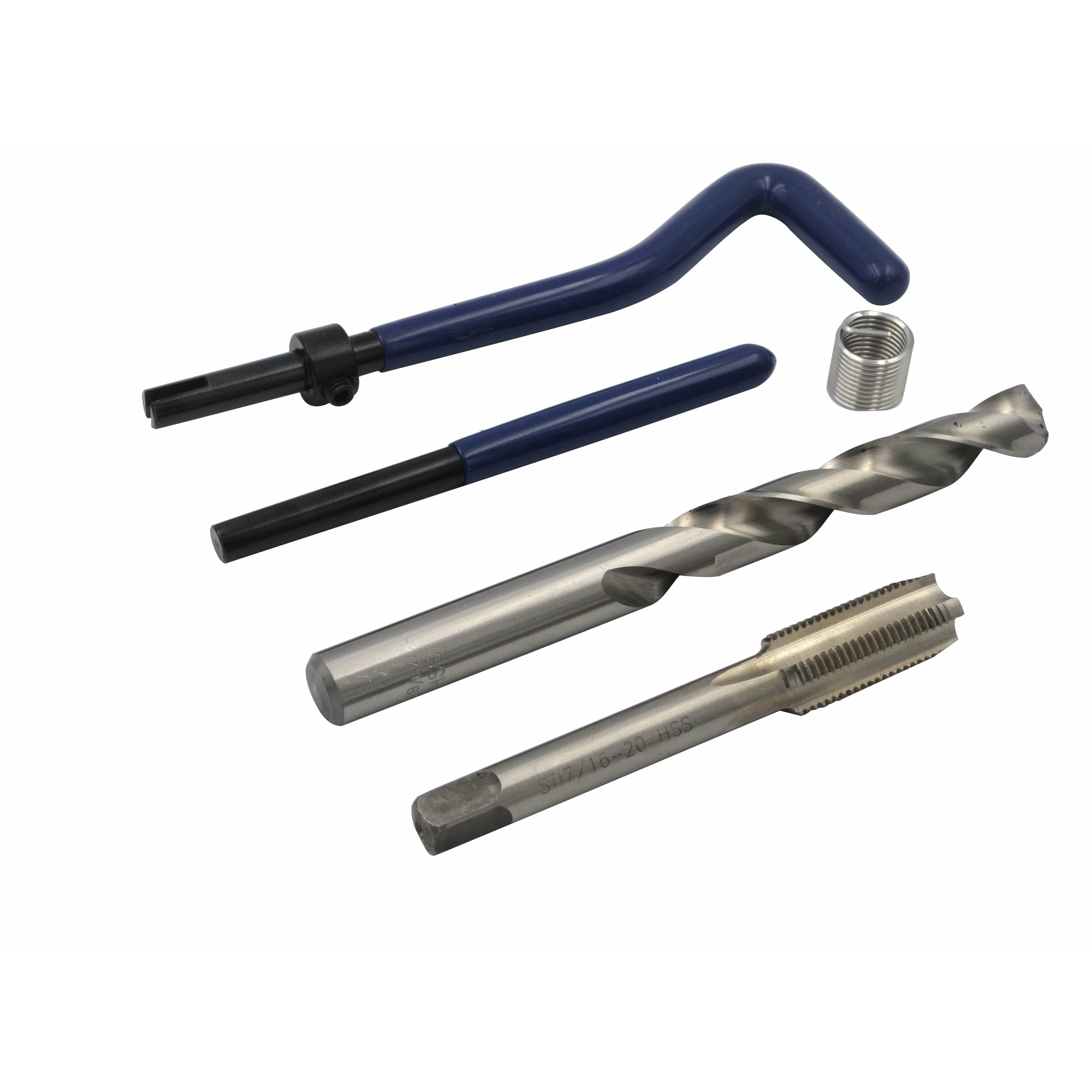 Twin Eagle Imports Thread Repair Imperial UNF Helicoil Thread Repair Kit 1/4 up to 1/2
