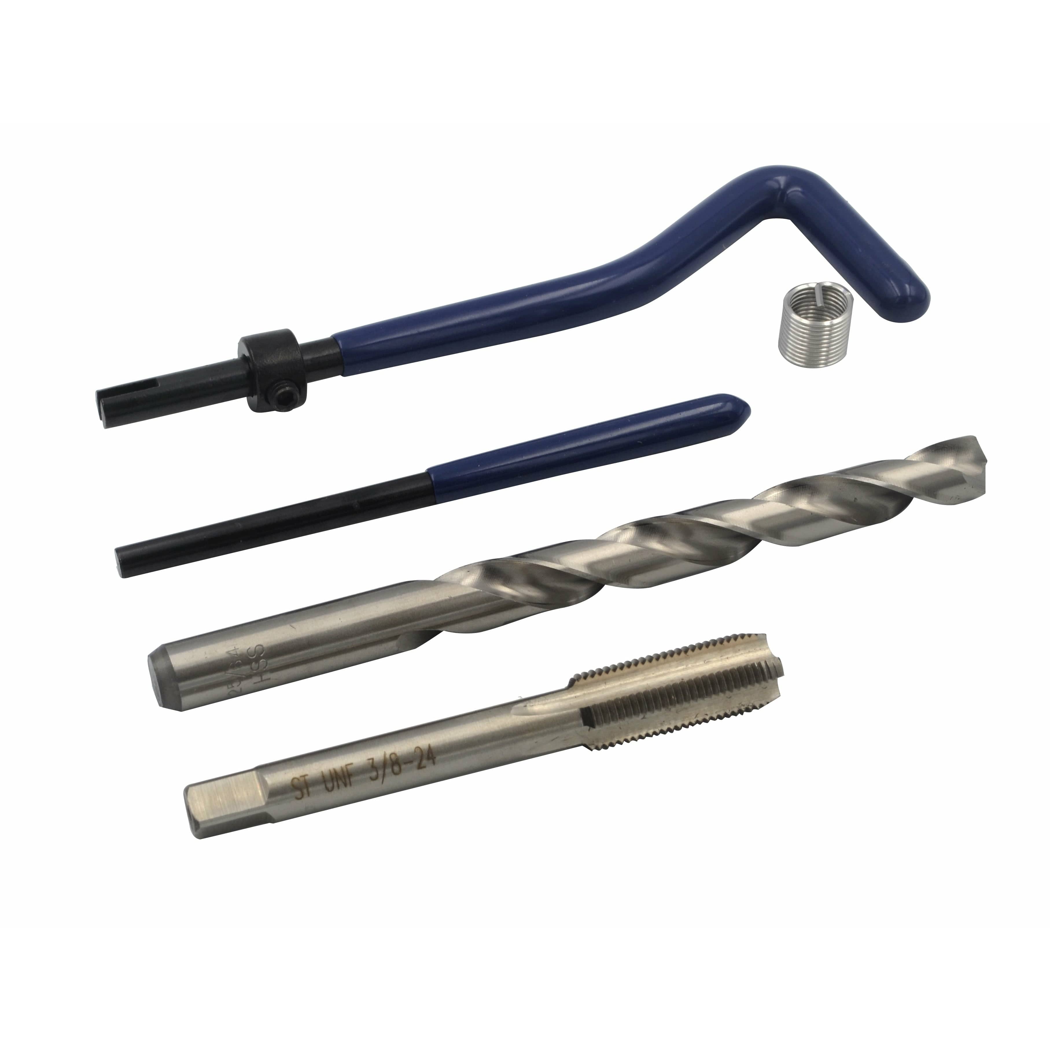 Twin Eagle Imports Thread Repair Imperial UNF Helicoil Thread Repair Kit 1/4 up to 1/2