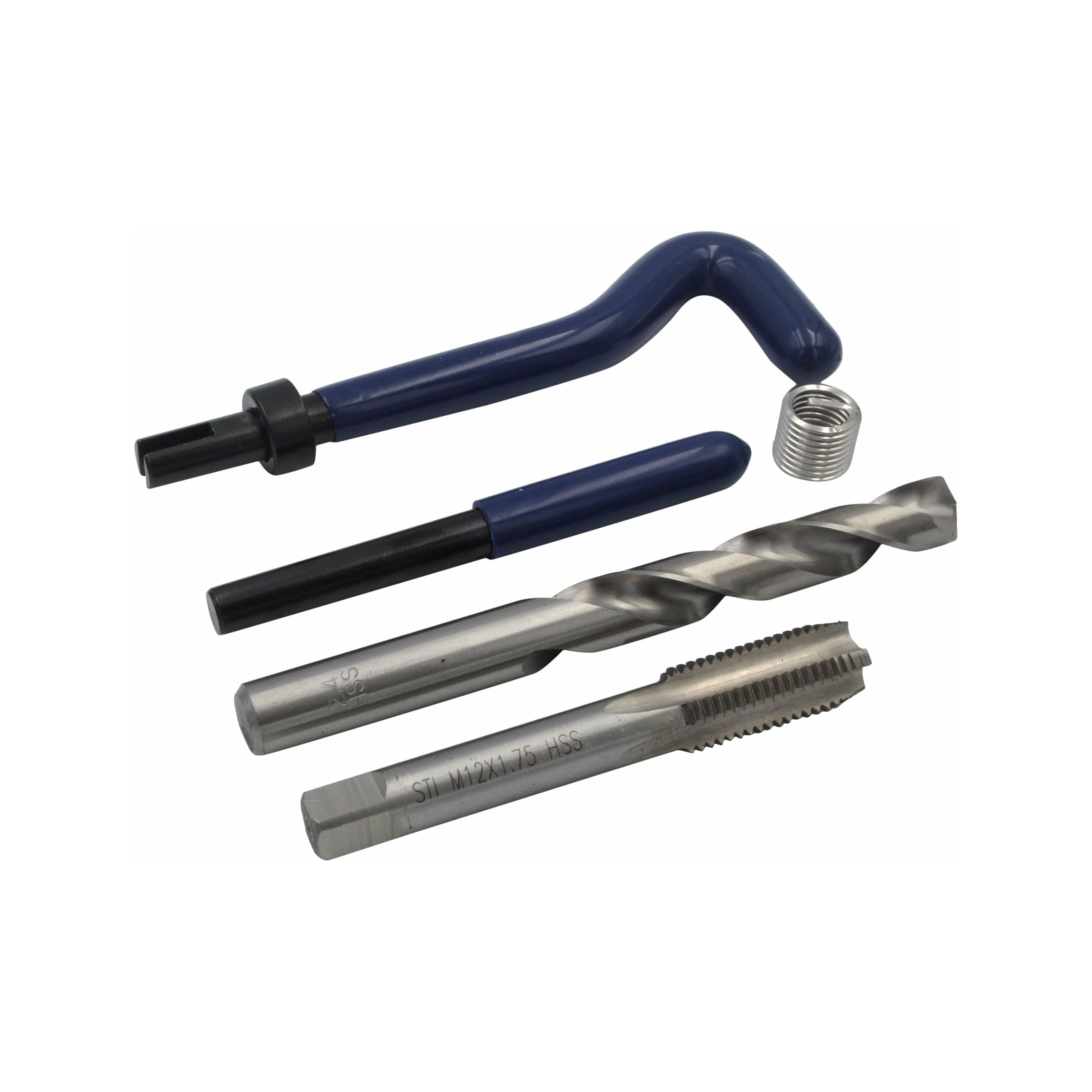 Twin Eagle Imports Thread Repair Master Metric Helicoil Thread Repair Kit M5 up to M12