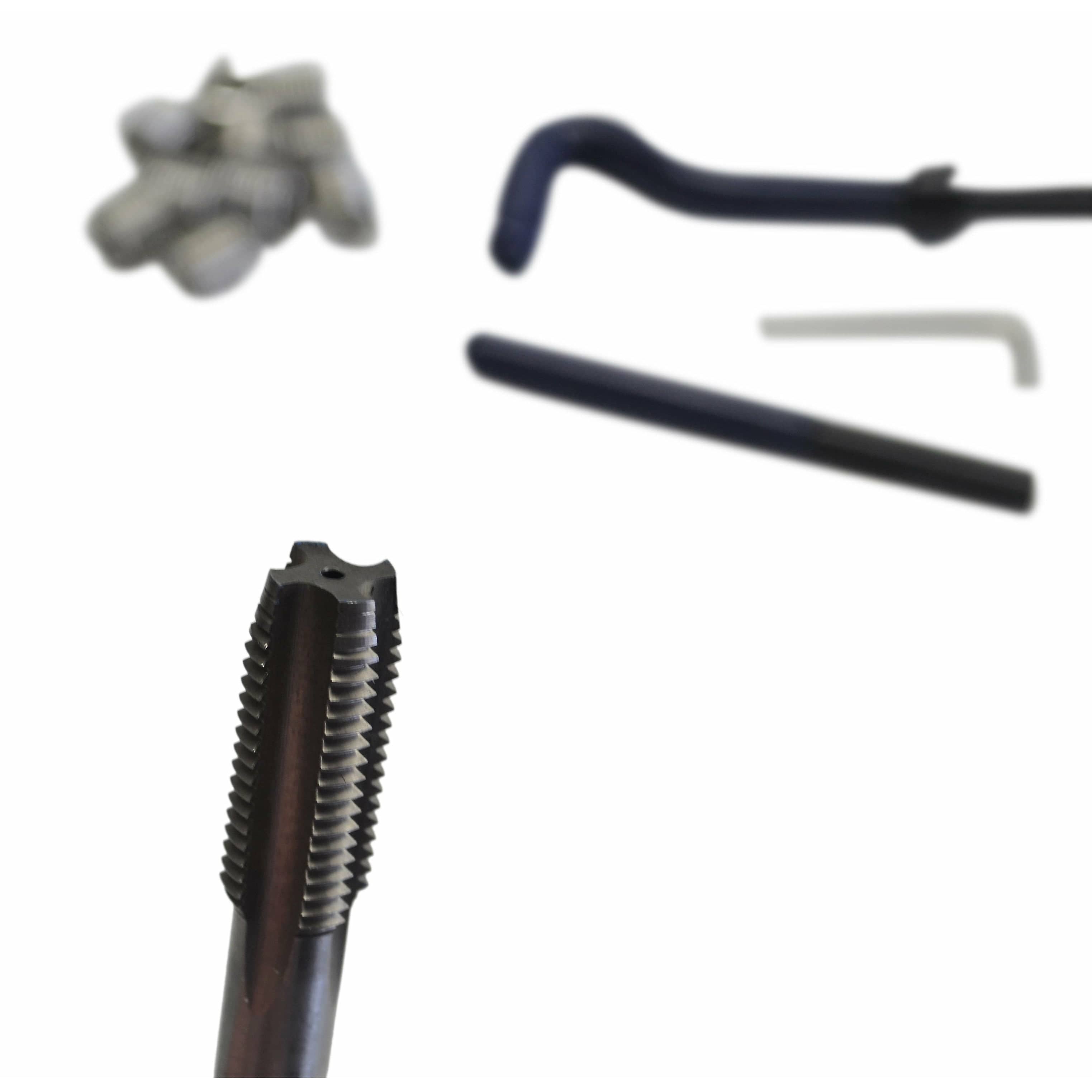 Twin Eagle Imports Thread Repair Metric Helicoil Thread Repair Kit M12 x 1.75