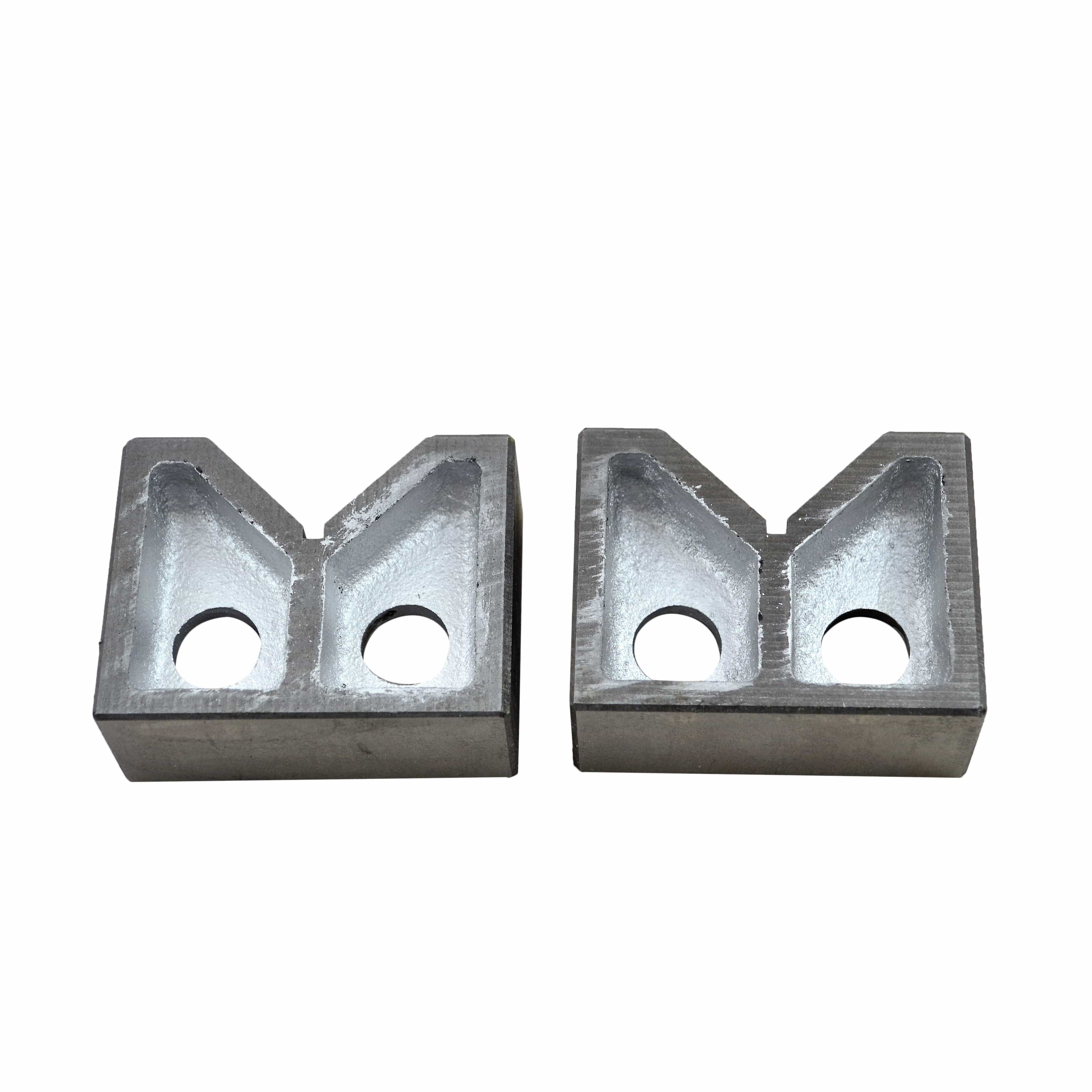 Twin Eagle Imports V Block Premium 3" Cast Iron V Block Set for Precision Milling