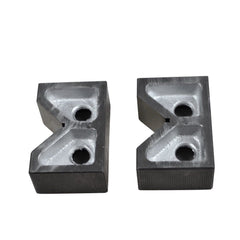 Twin Eagle Imports V Block Premium 4" Cast Iron V Block Set for Precision Milling