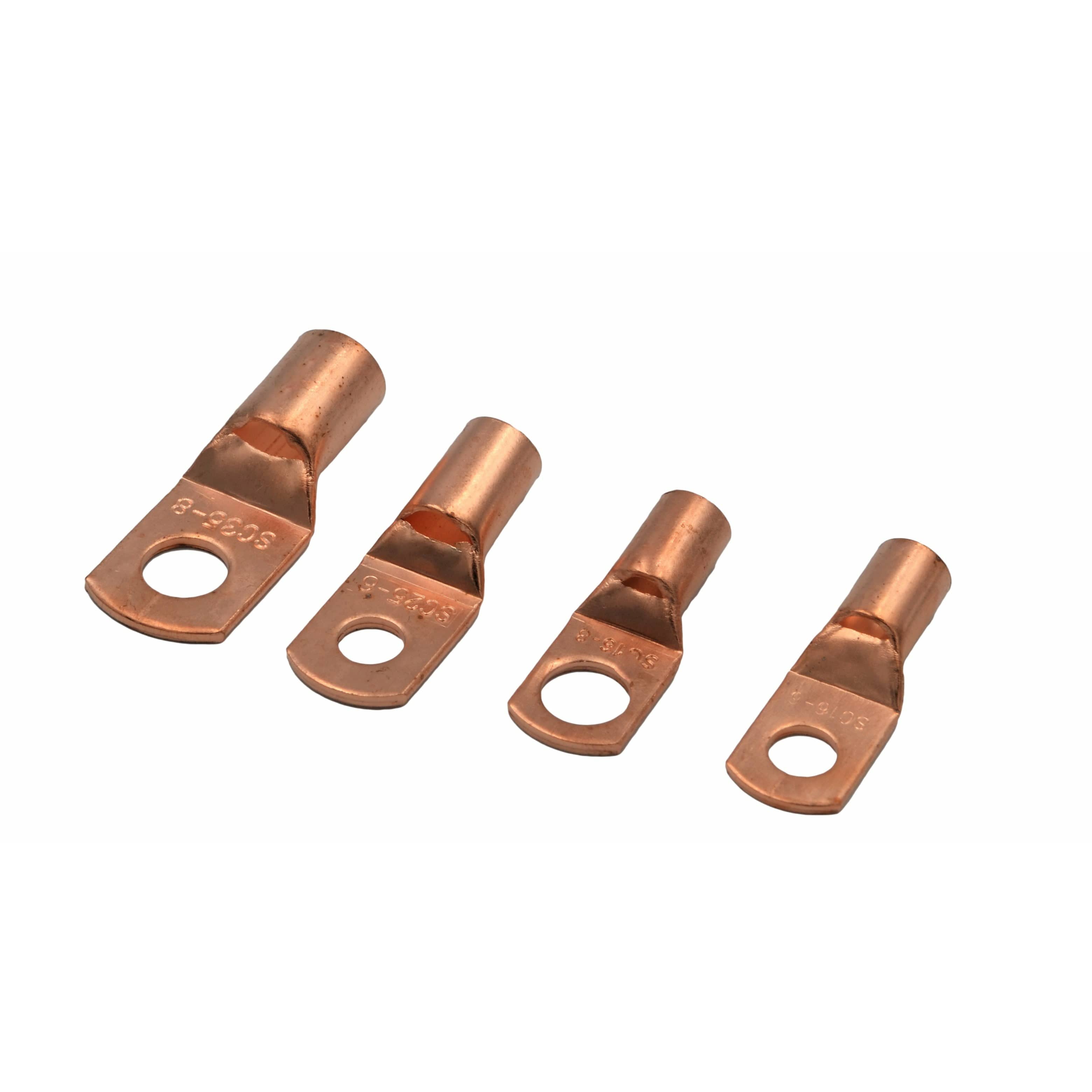Twin Eagle Imports Wire Terminals & Connectors 200pc Large Gauge Copper Lug Terminal Kit