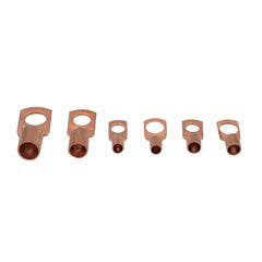 Twin Eagle Imports Wire Terminals & Connectors 200pc Large Gauge Copper Lug Terminal Kit